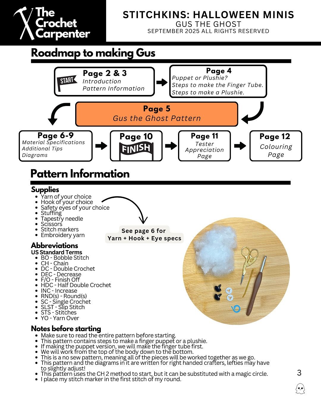 Gus the Ghost: Quick and Easy Halloween Crochet Fun