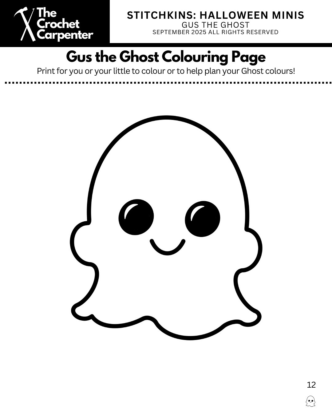 Gus the Ghost: Quick and Easy Halloween Crochet Fun