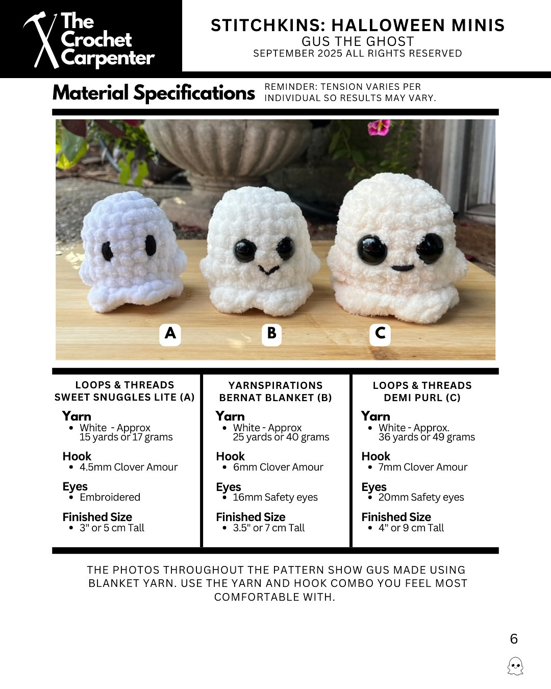 Gus the Ghost: Quick and Easy Halloween Crochet Fun