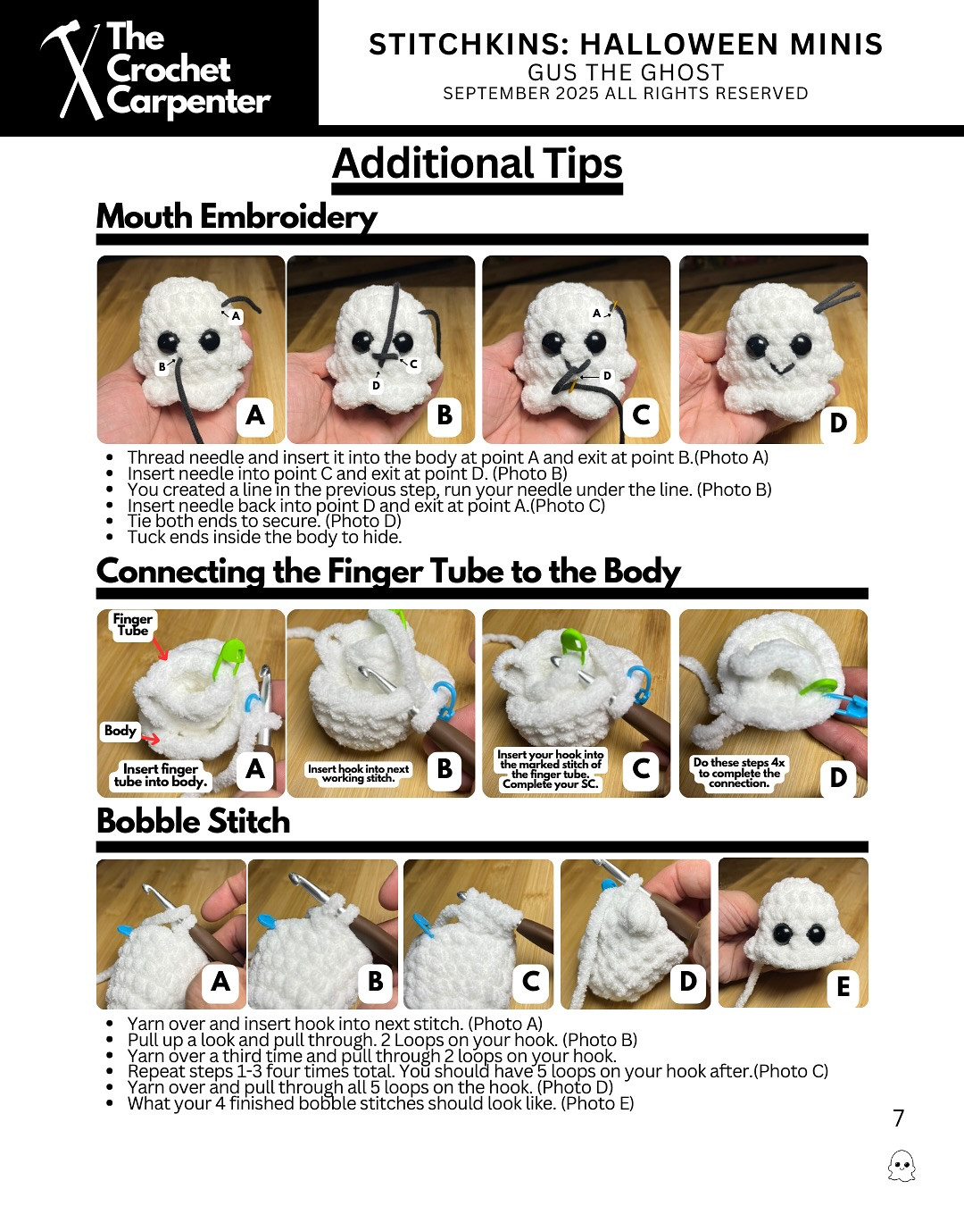 Gus the Ghost: Quick and Easy Halloween Crochet Fun