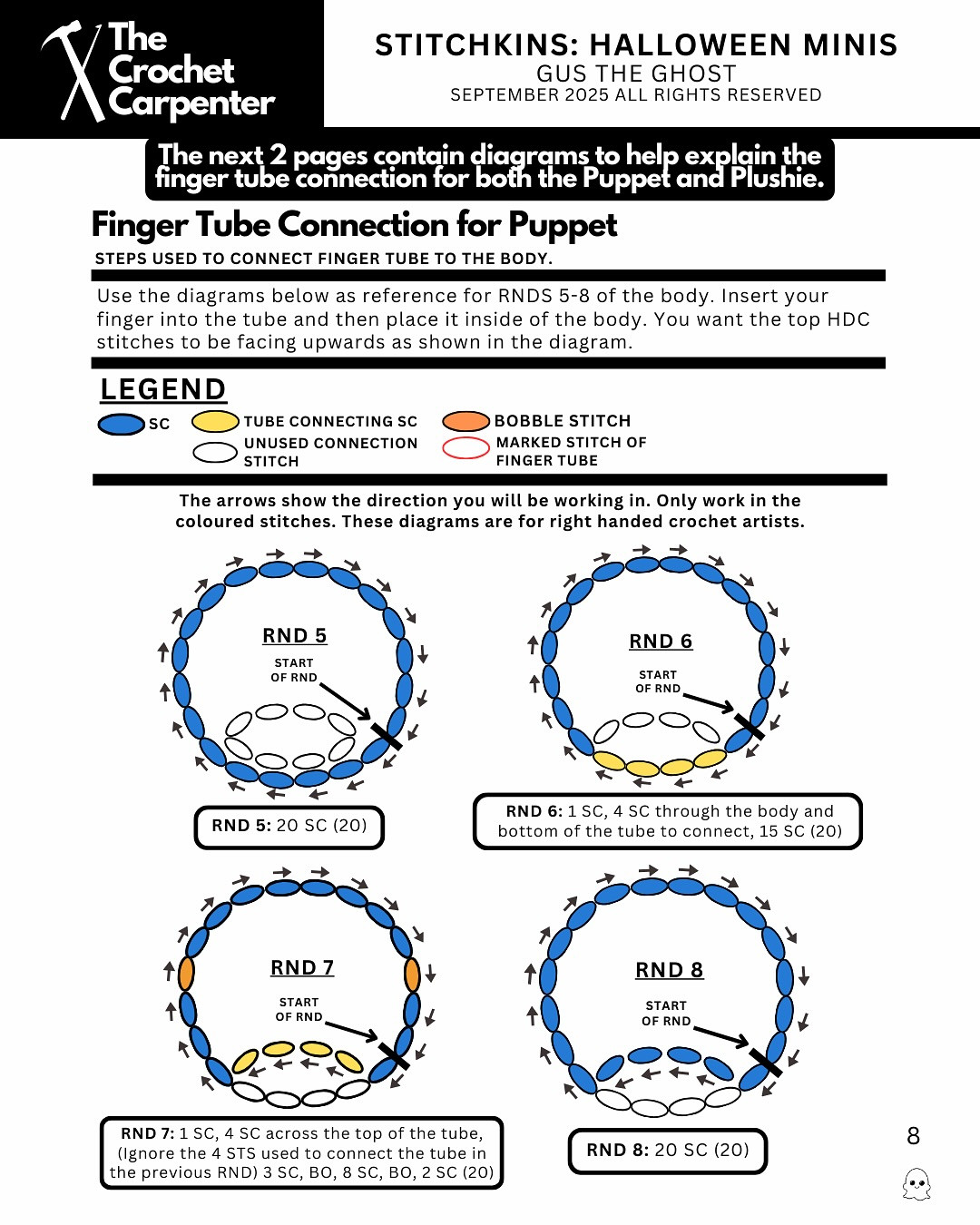 Gus the Ghost: Quick and Easy Halloween Crochet Fun