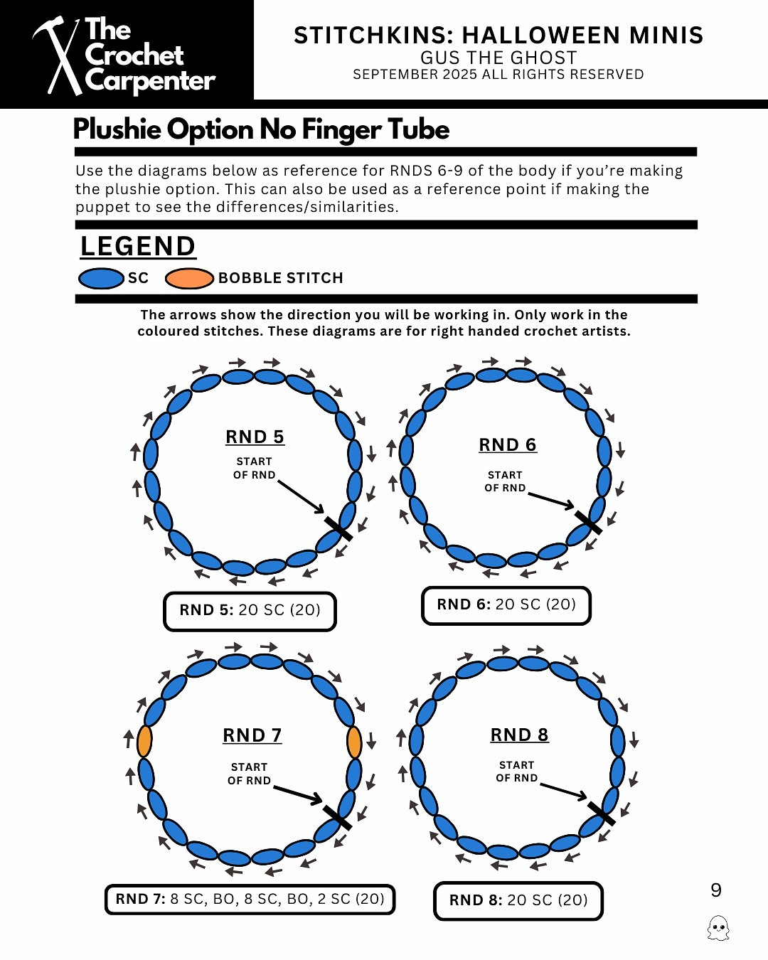 Gus the Ghost: Quick and Easy Halloween Crochet Fun