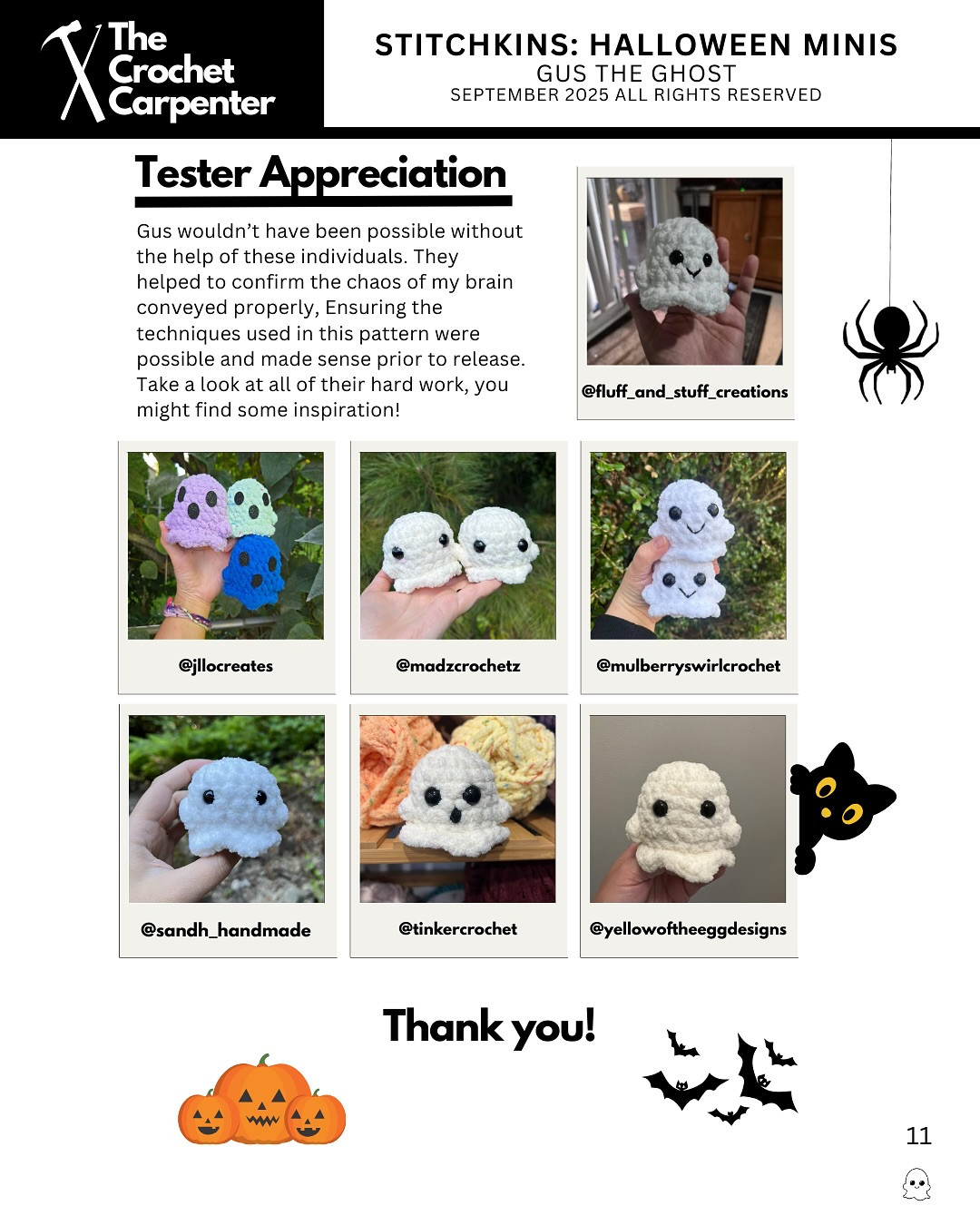 Gus the Ghost: Quick and Easy Halloween Crochet Fun