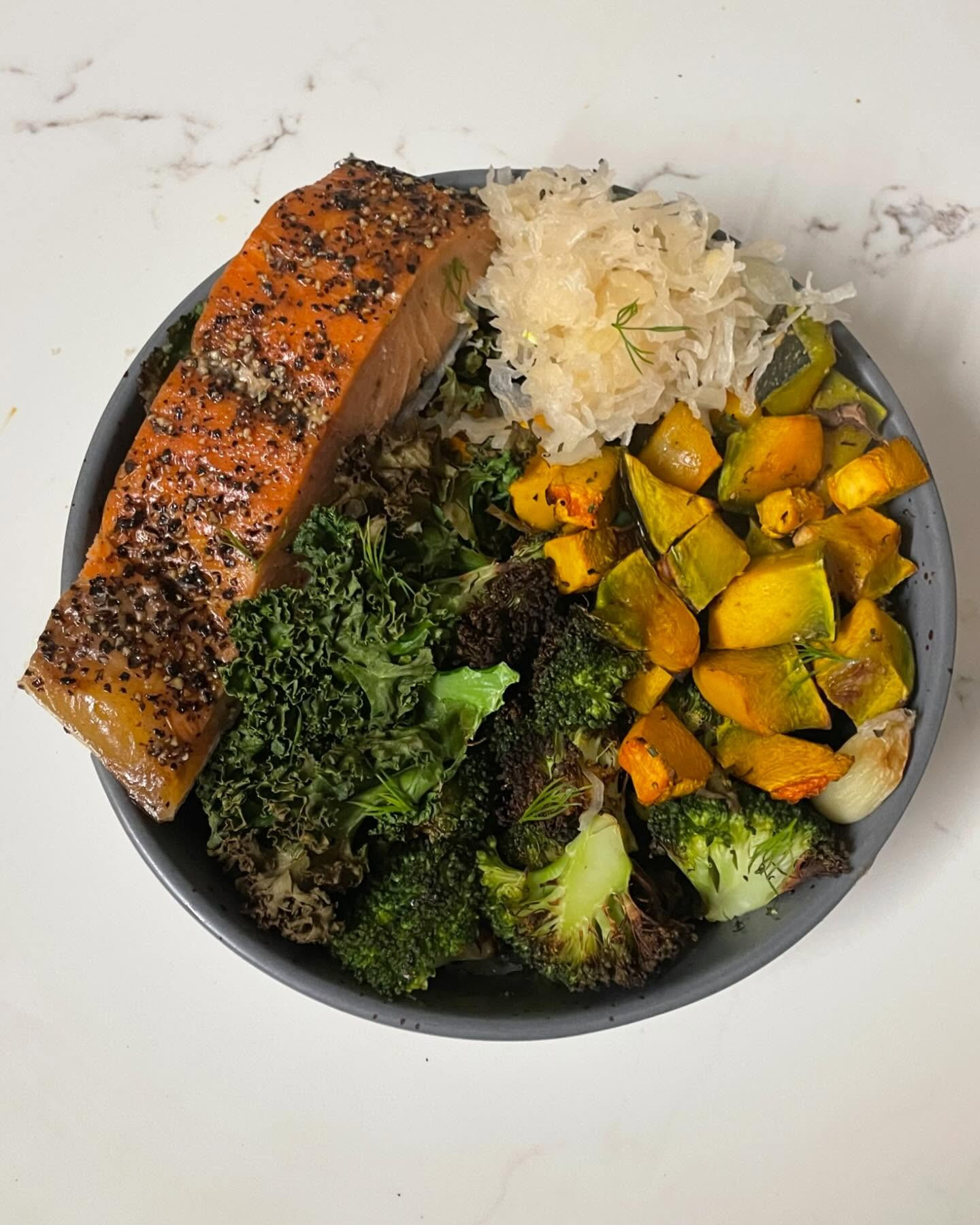 High-Protein Beef and Avocado Pumpkin Bowl