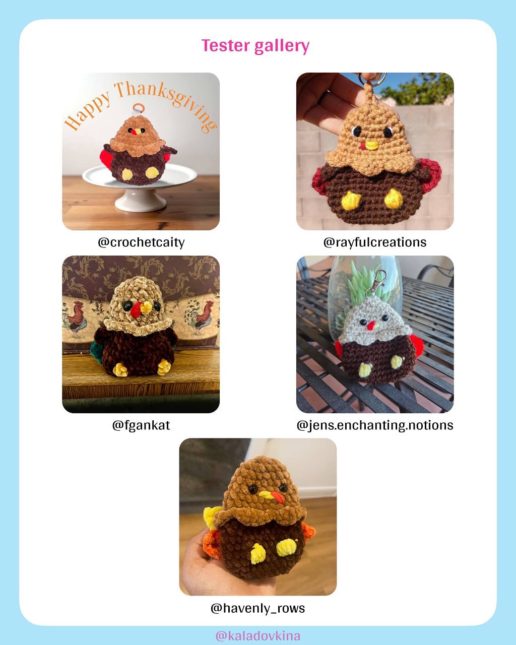 Huggy Thanksgiving Crochet Patterns: Charming Seasonal Amigurumi Designs