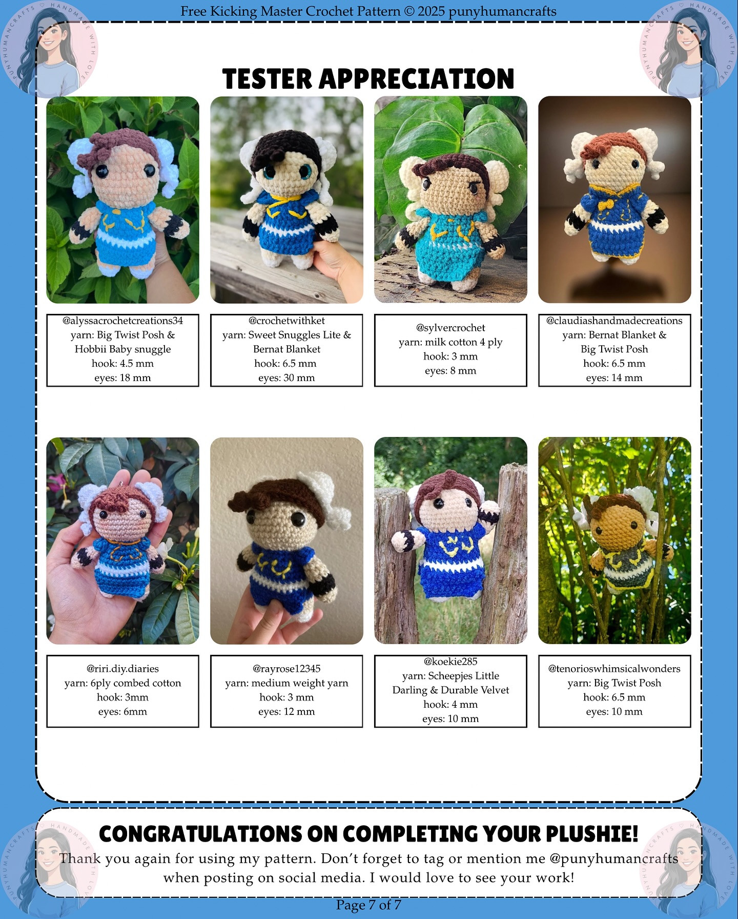 Kicking Master Crochet Pattern for Crafty Enthusiasts