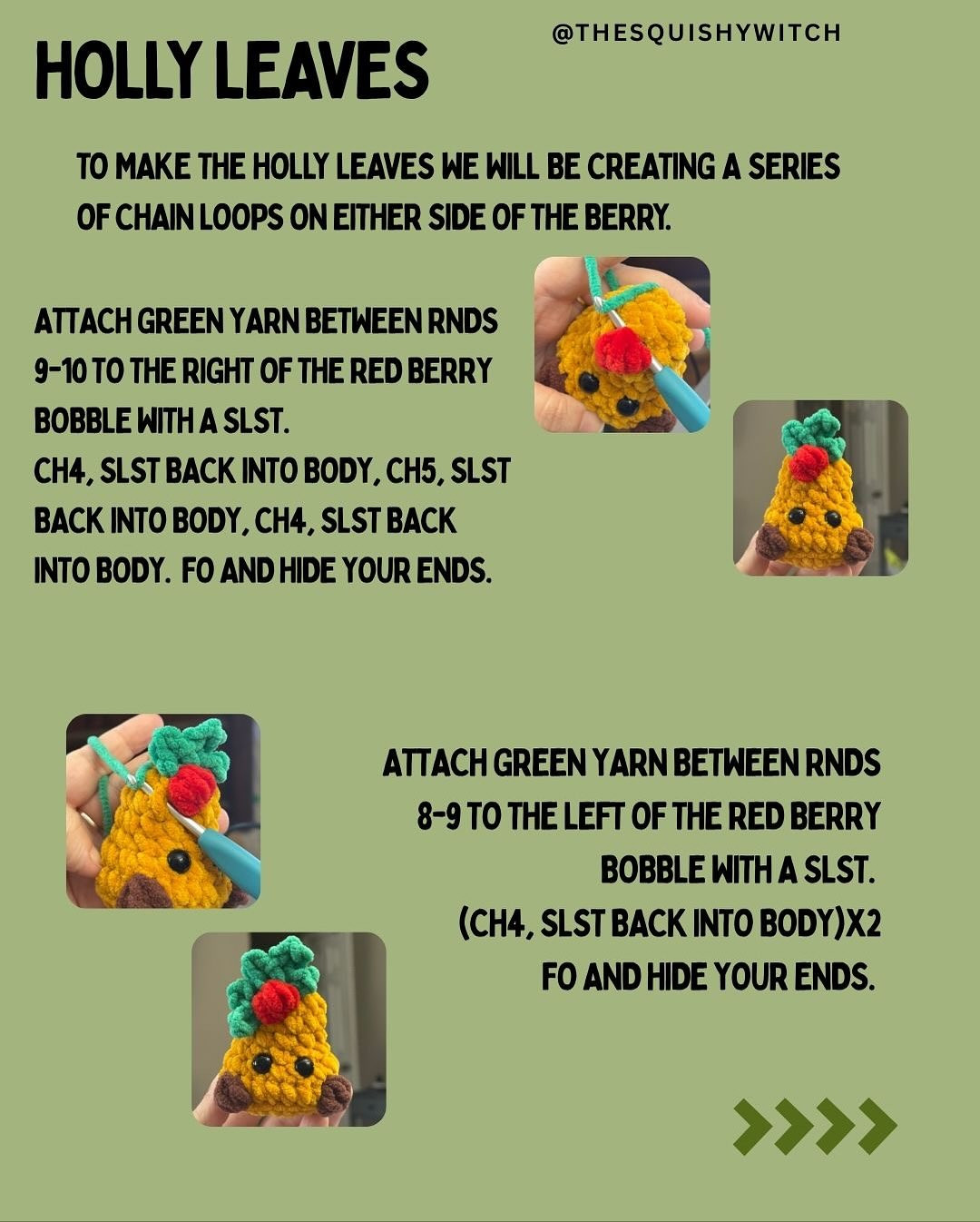 Lil' Bell No-Sew Crochet Pattern for Christmas