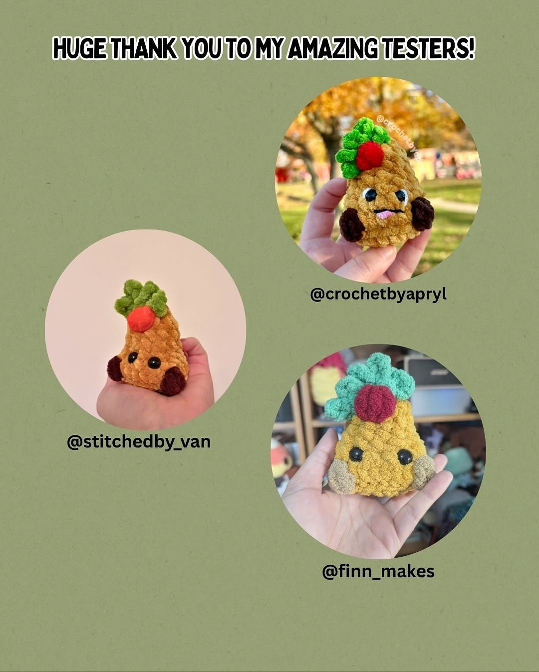 Lil' Bell No-Sew Crochet Pattern for Christmas