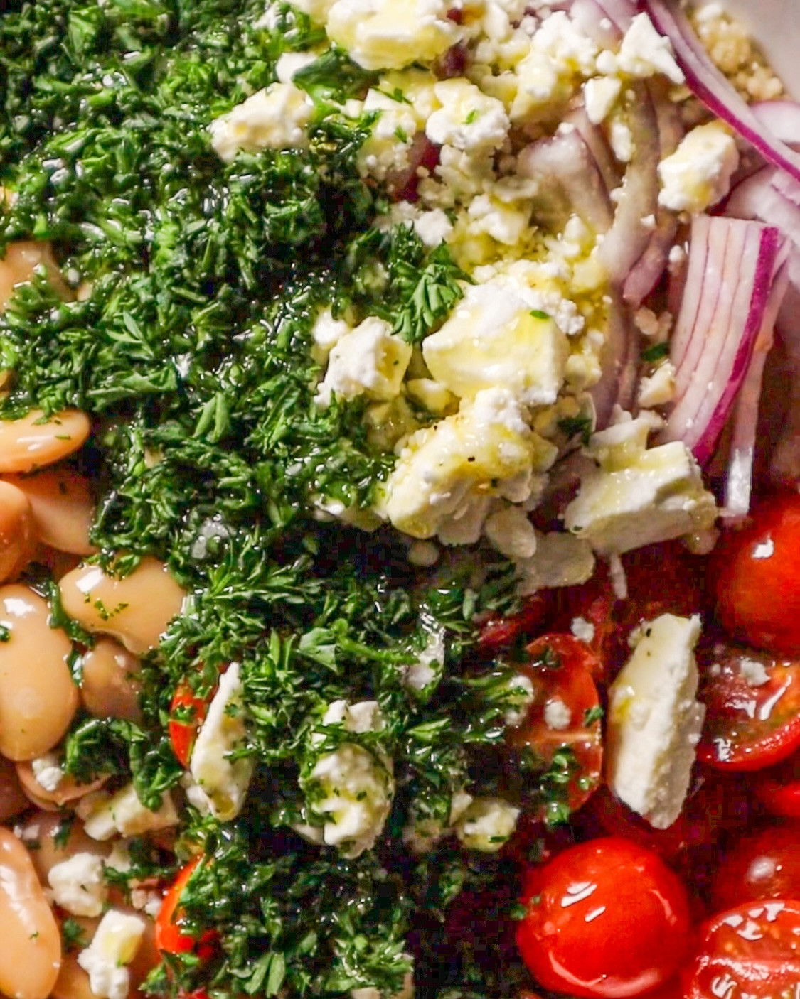Mediterranean White Bean Couscous Delight