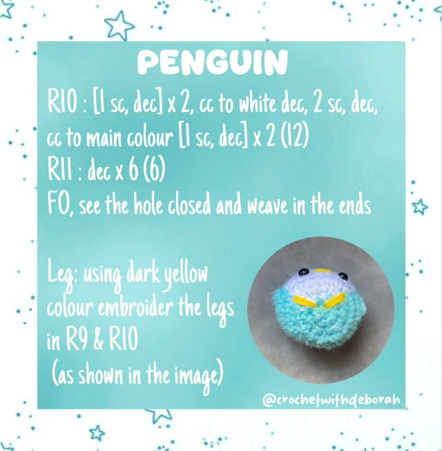 Mini Crochet Penguin Delight: A No-Sew Amigurumi Charm!