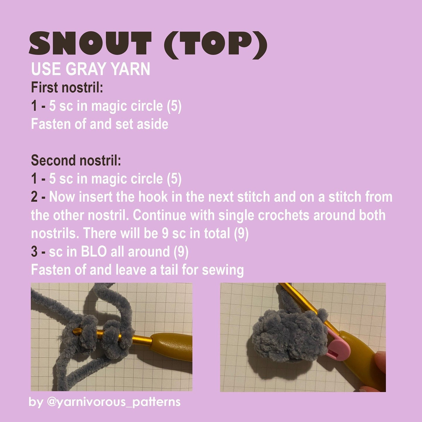 Moo Deng Free Crochet Pattern for Cute Hippo Amigurumi