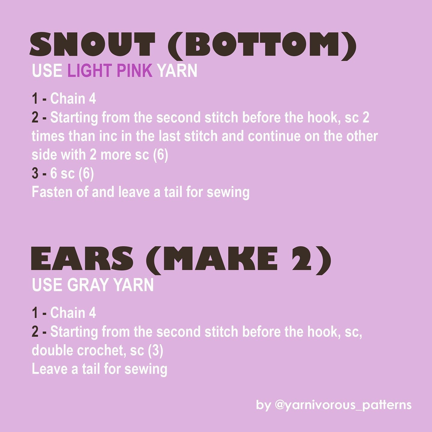 Moo Deng Free Crochet Pattern for Cute Hippo Amigurumi