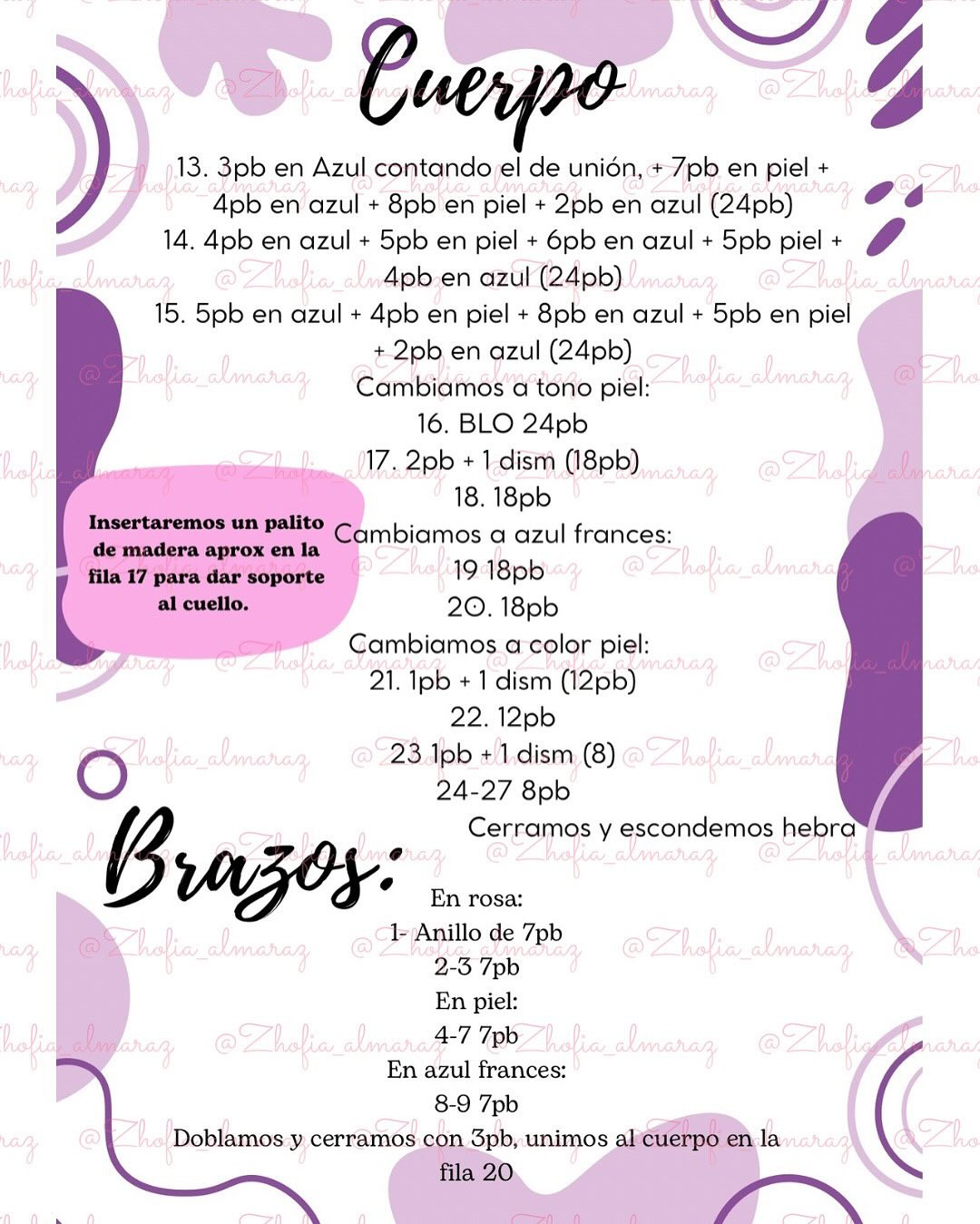 Muñeca Amigurumi de Sirena con Bikini a Crochet