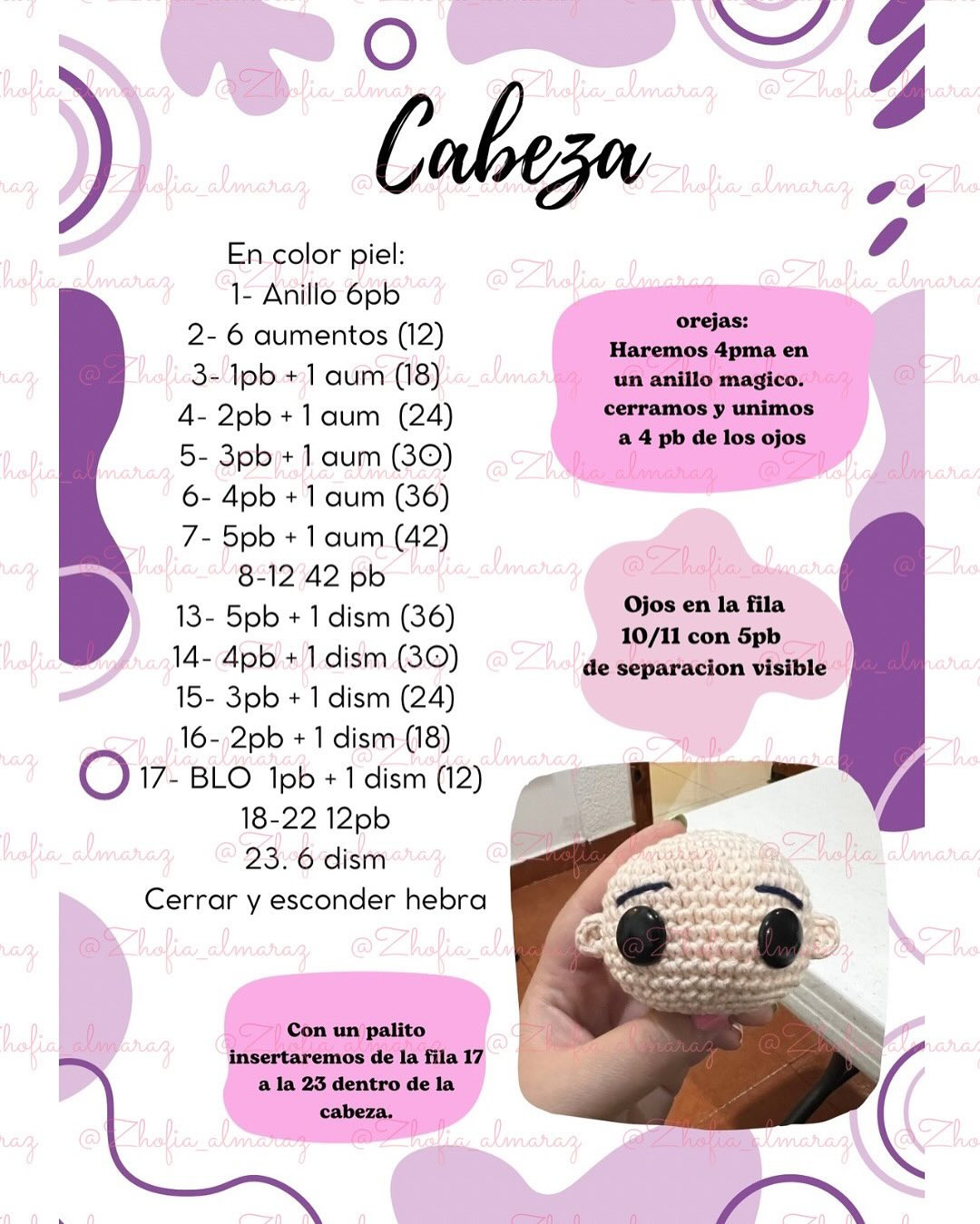 Muñeca Amigurumi de Sirena con Bikini a Crochet