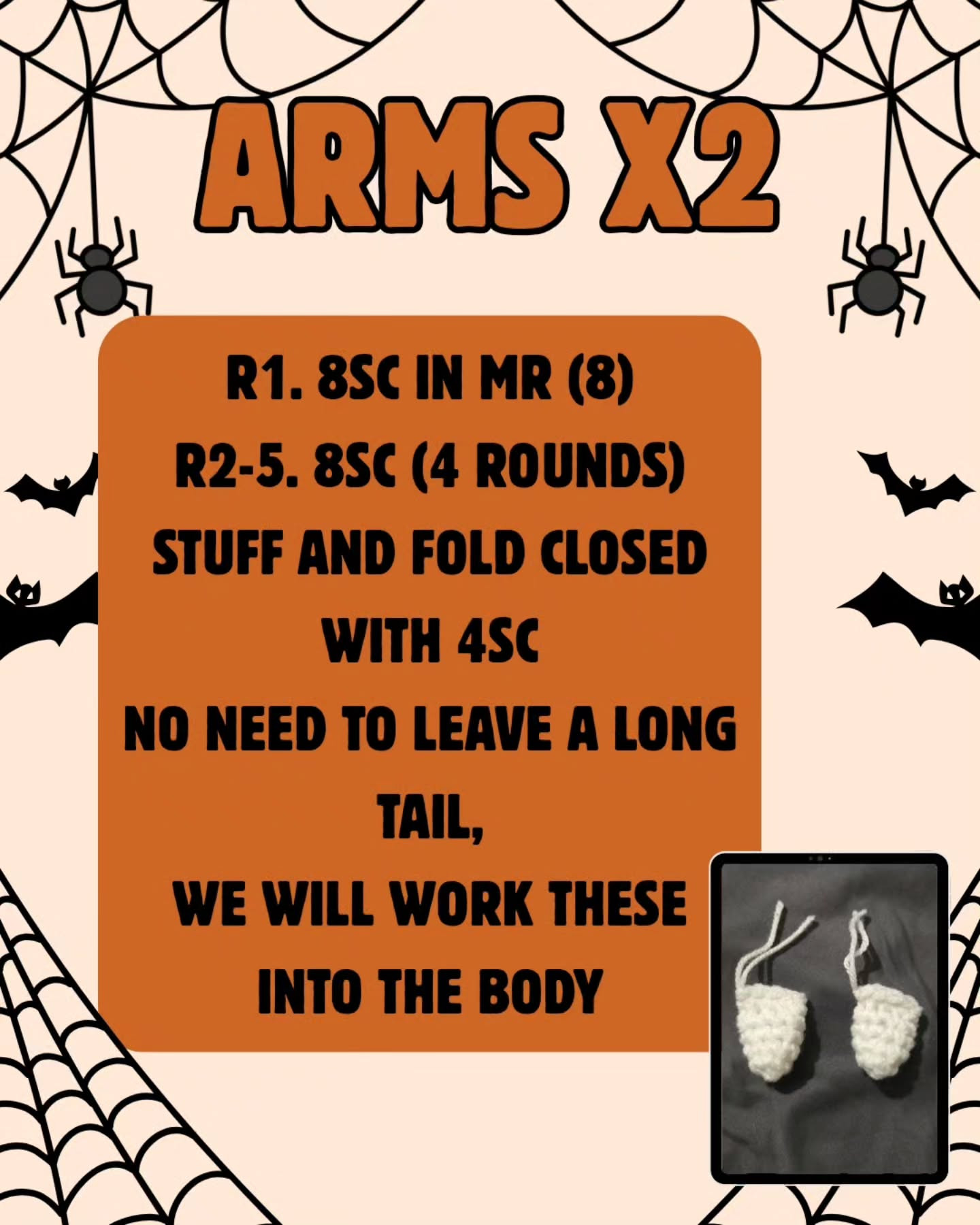 Mystie the Ghost: No Sew Crochet Pattern for Halloween