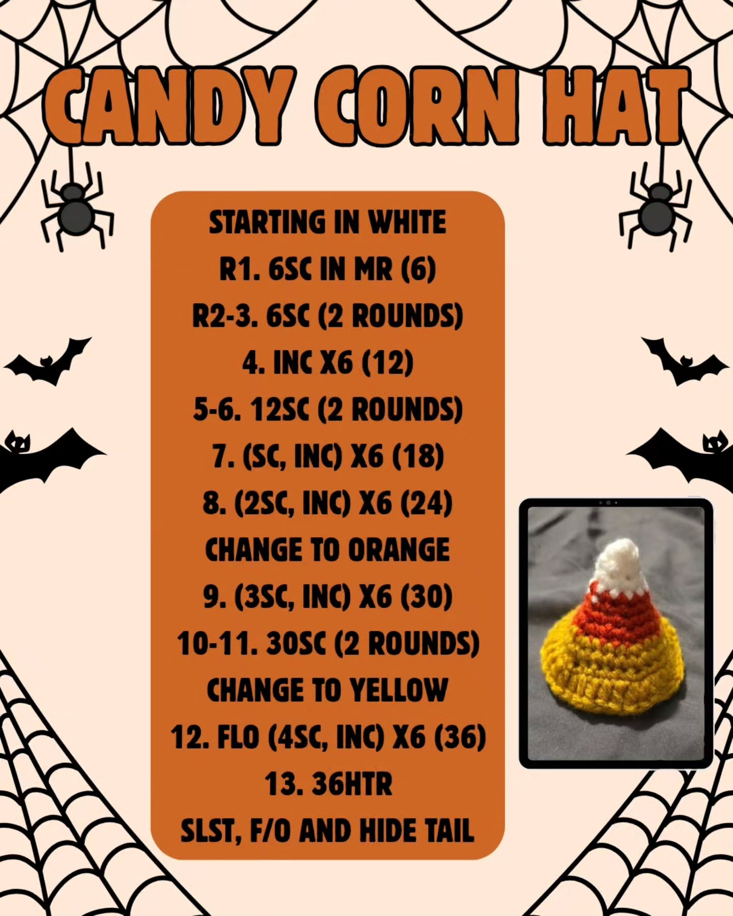 Mystie the Ghost: No Sew Crochet Pattern for Halloween