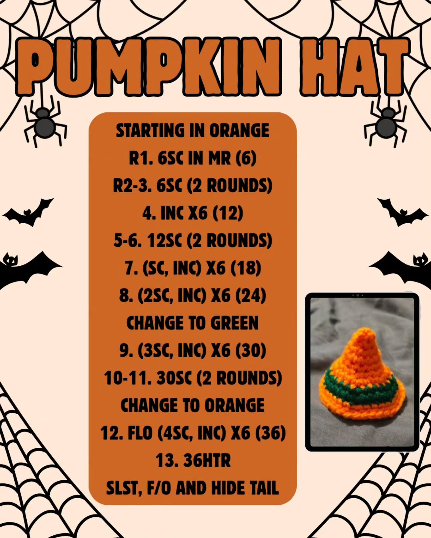 Mystie the Ghost: No Sew Crochet Pattern for Halloween