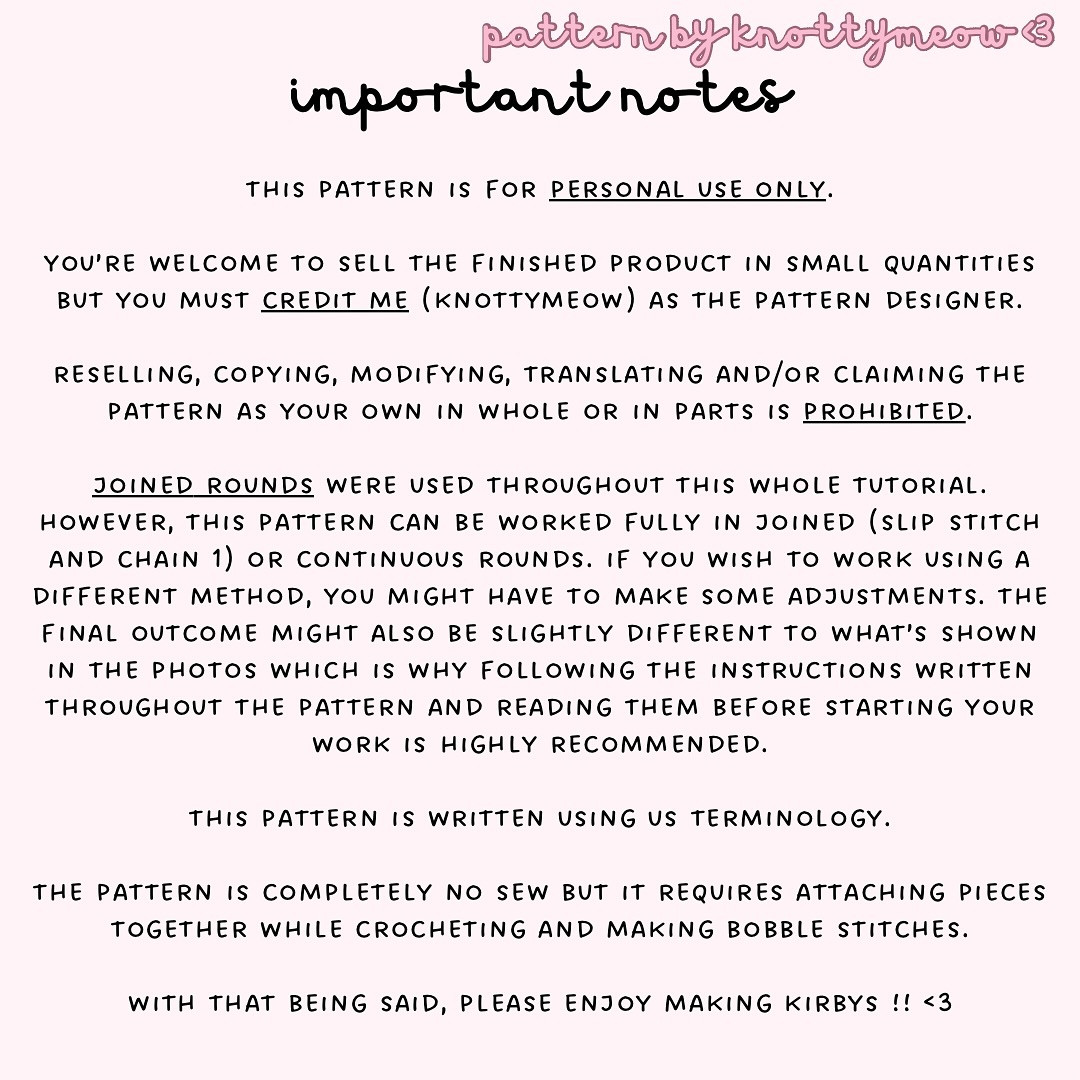 No-Sew 2-in-1 Kirby on a Star Crochet Pattern