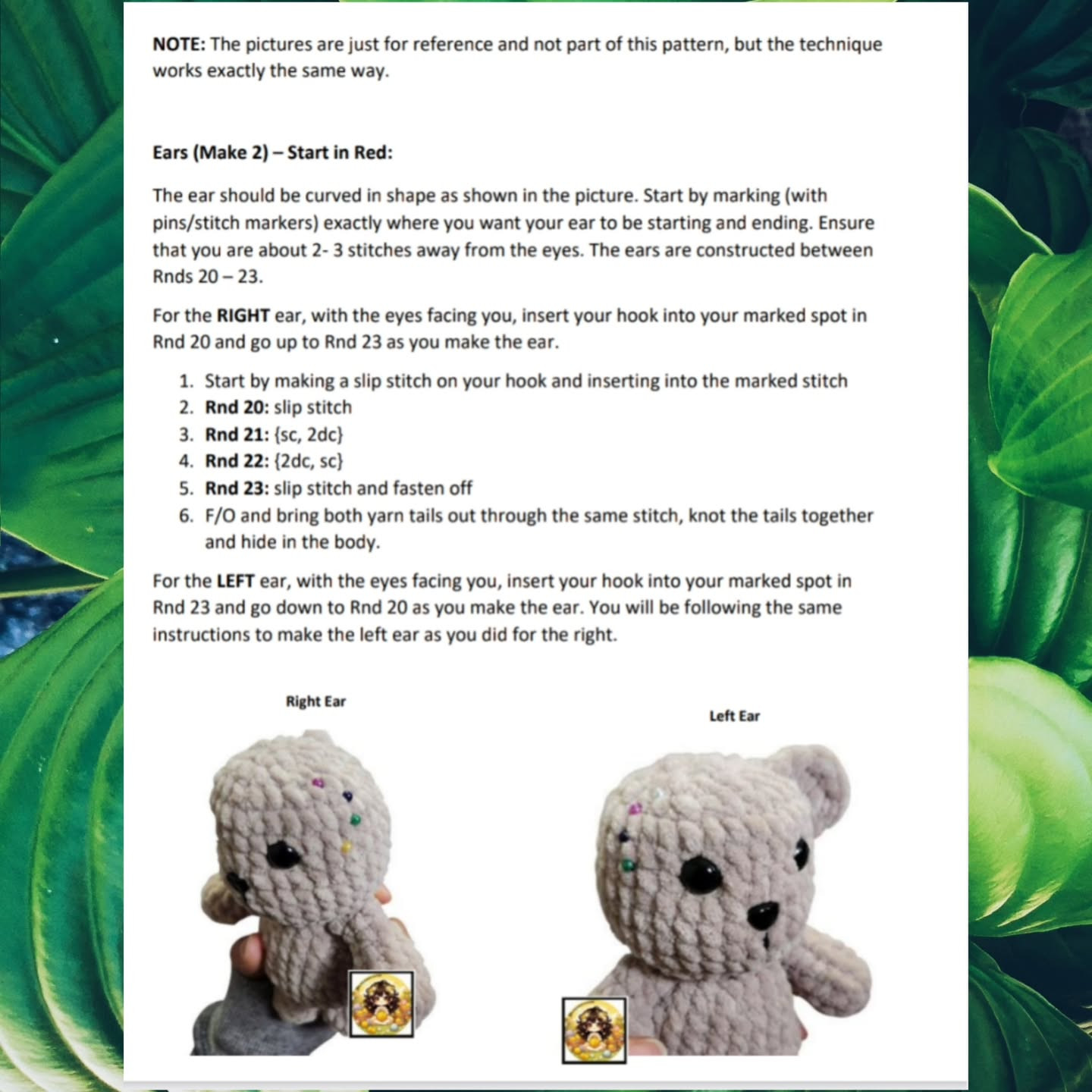 No Sew Bearito Crochet Pattern: Cute and Easy Teddy Bear Design