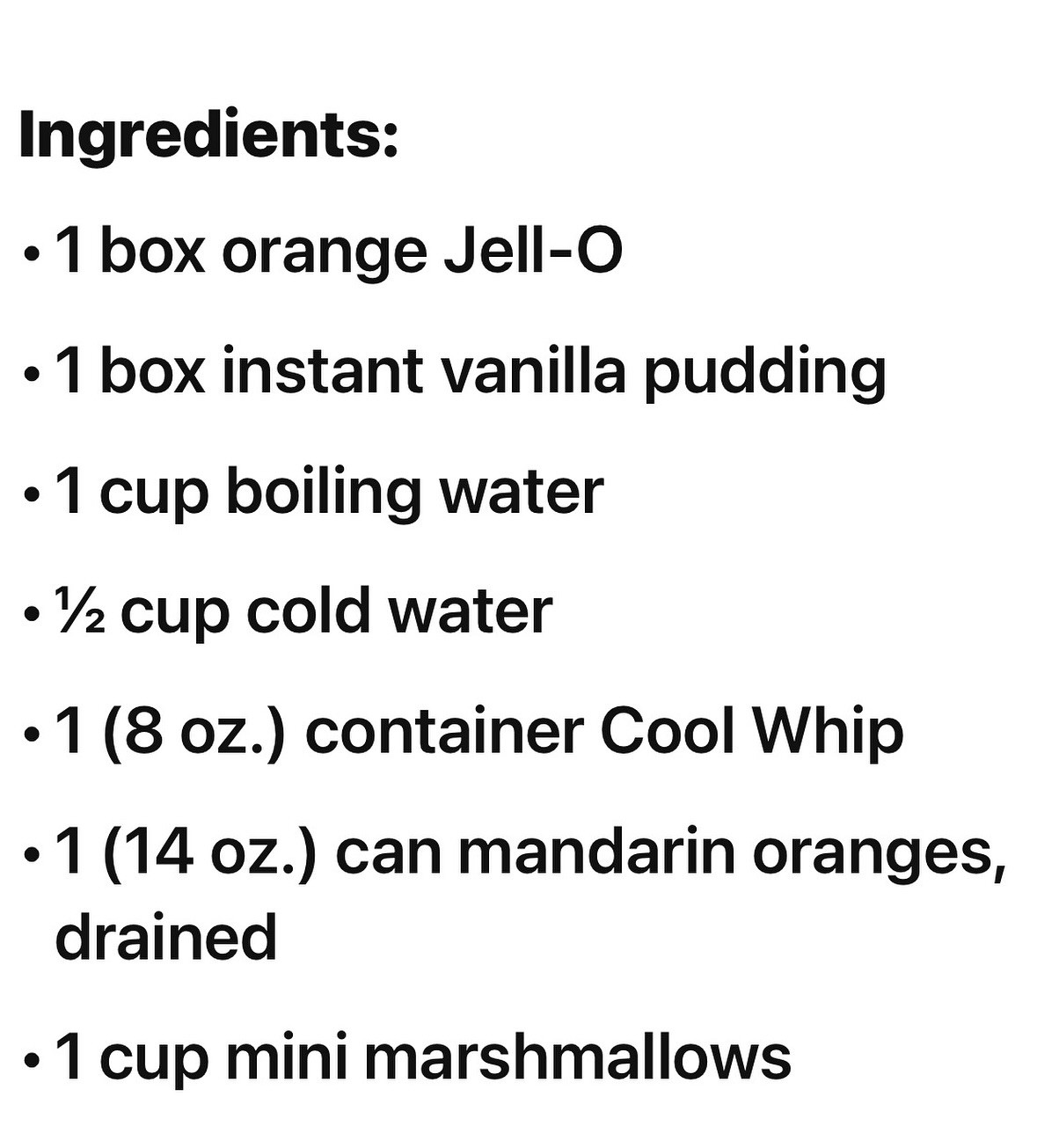 🍊 ORANGE DREAMSICLE SALAD 👻