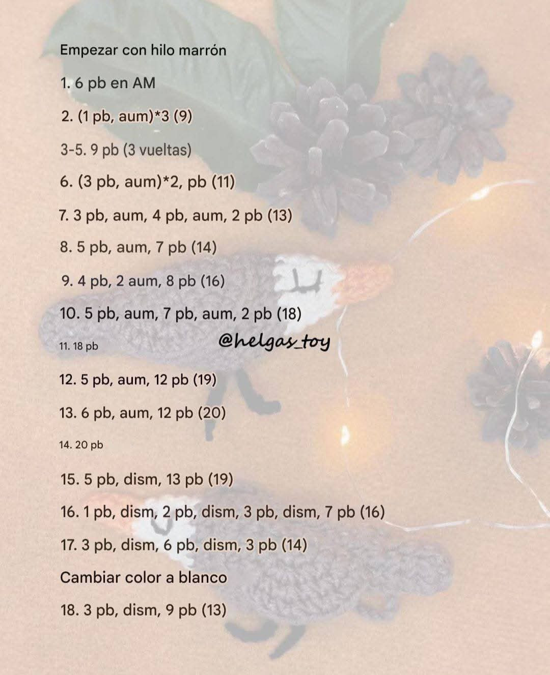 Pájaro de Crochet: Patrón Gratuito para Tejer