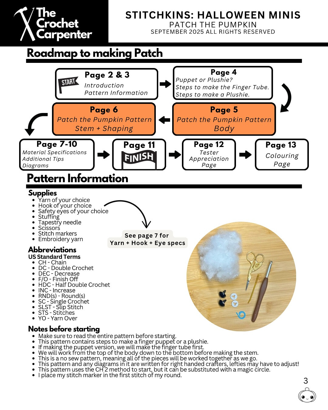 Patch the Pumpkin: Cozy Crochet Finger Puppet Delight