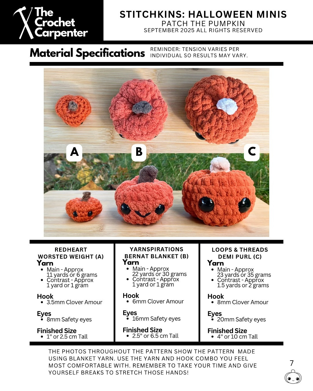 Patch the Pumpkin: Cozy Crochet Finger Puppet Delight
