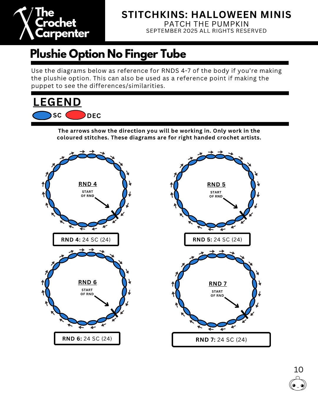 Patch the Pumpkin: Cozy Crochet Finger Puppet Delight