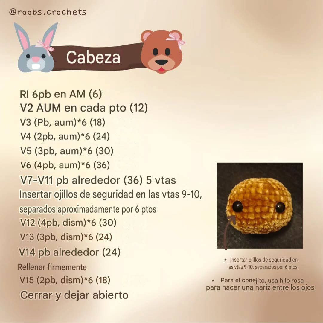 Patrón de ganchillo: Mejores amigos con lazo