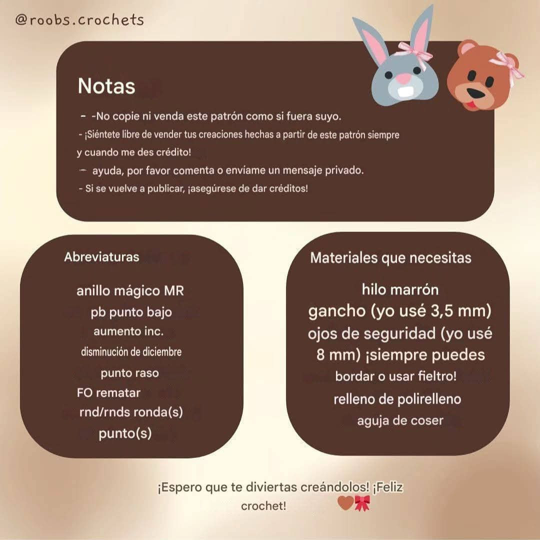 Patrón de ganchillo: Mejores amigos con lazo