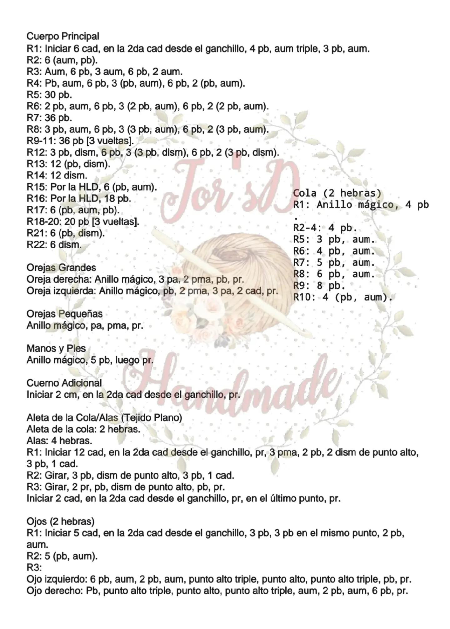 Patrón de llavero de dragón de ganchillo: Furia Nocturna