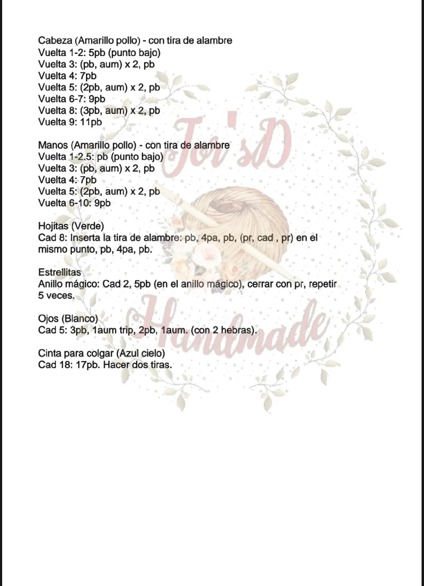 Patrón de muñeco manzanita amigurumi gratis y fácil