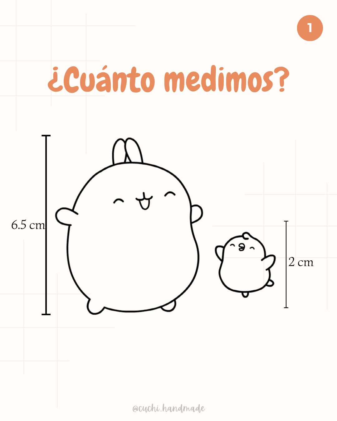 Patrón Gratuito de Molang y Piu Piu Amigurumi