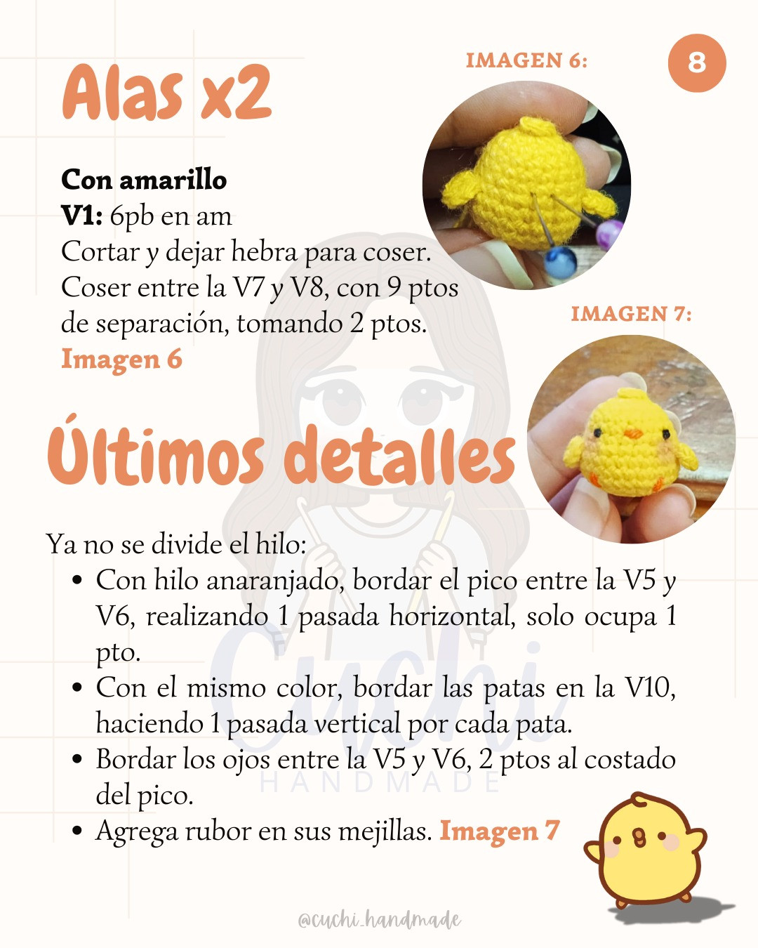Patrón Gratuito de Molang y Piu Piu Amigurumi