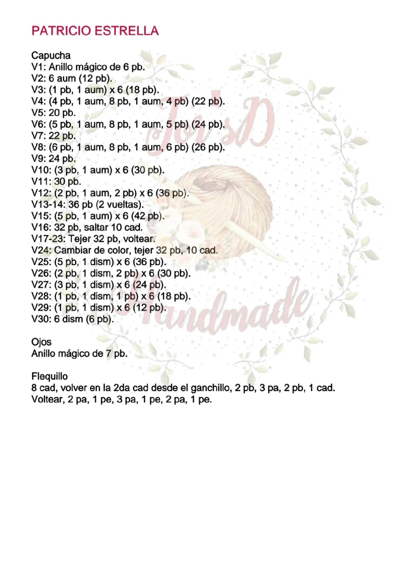 Patrones de amigurumi inspirados en personajes de Fondo de Bikini