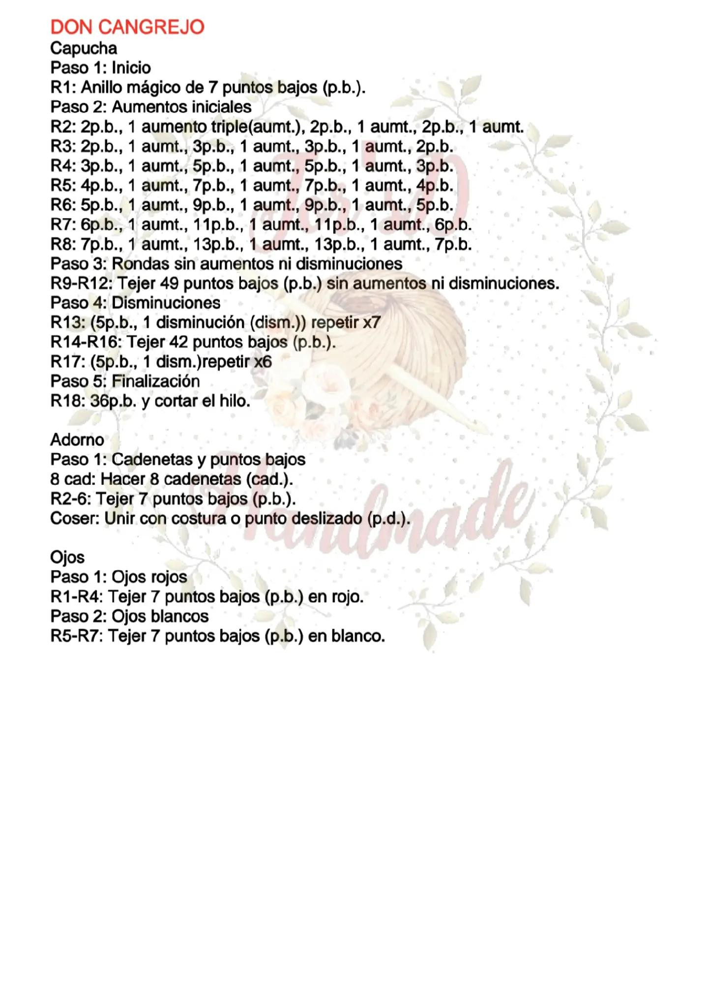 Patrones de amigurumi inspirados en personajes de Fondo de Bikini