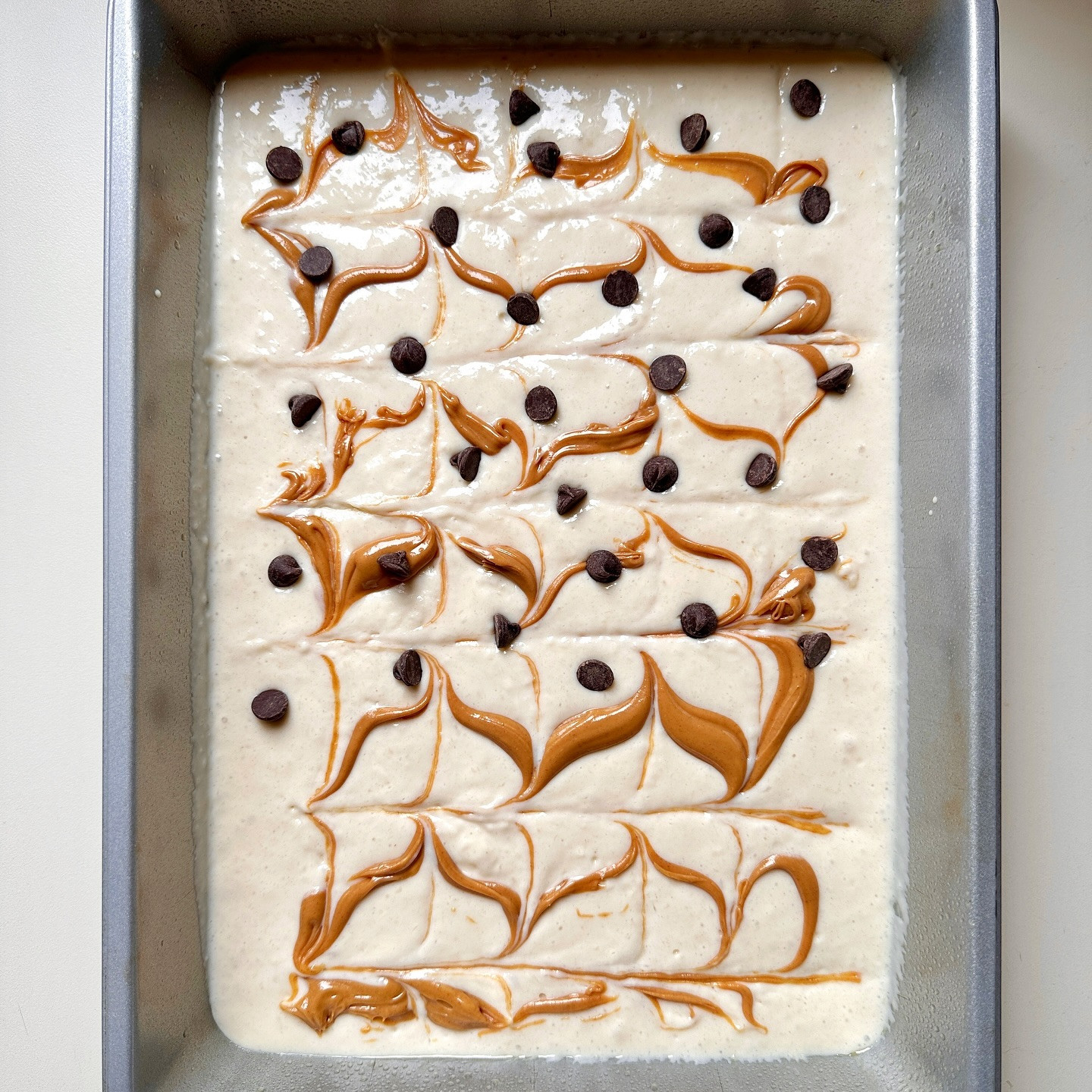 Peanut Butter Banana Bliss Pancake Squares