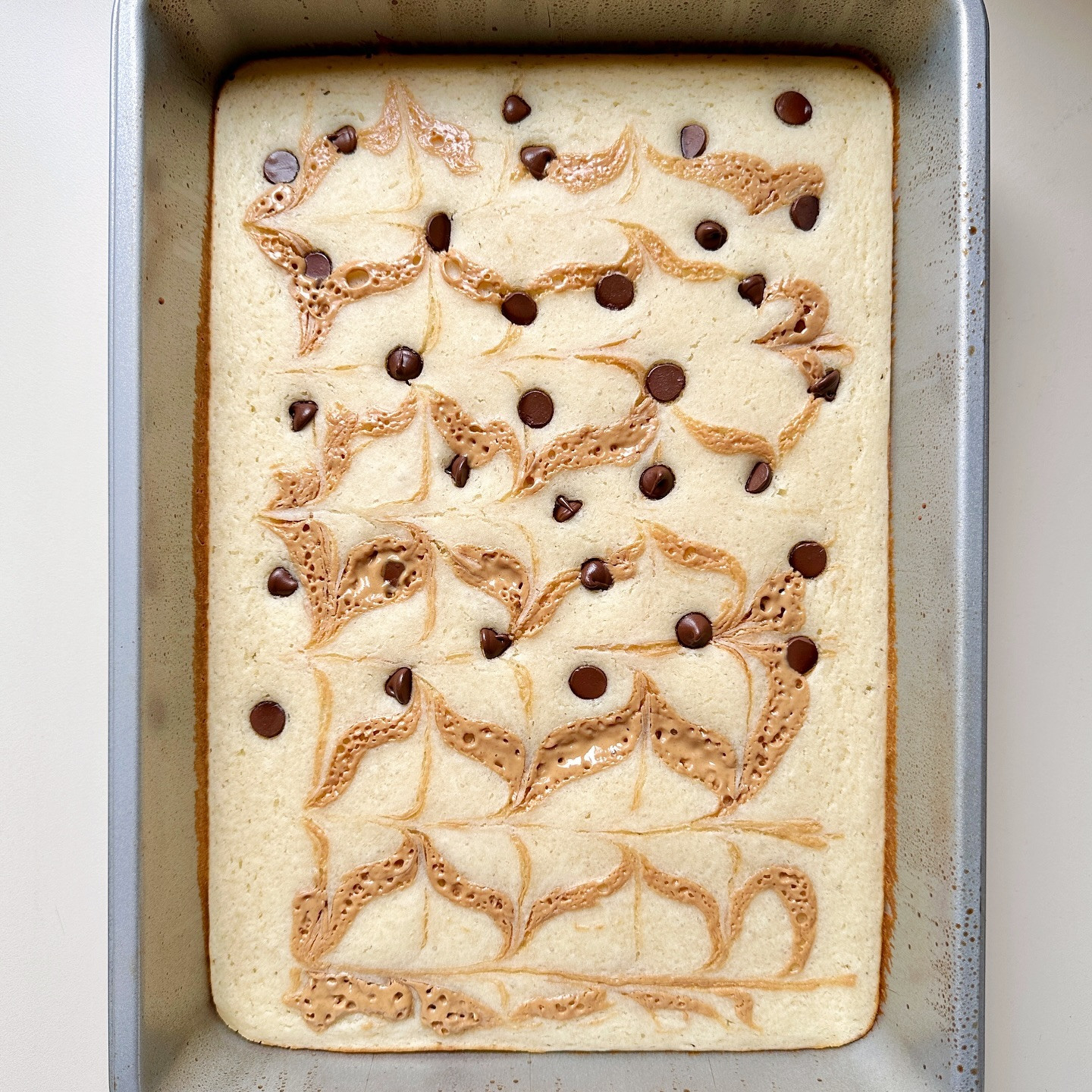 Peanut Butter Banana Bliss Pancake Squares