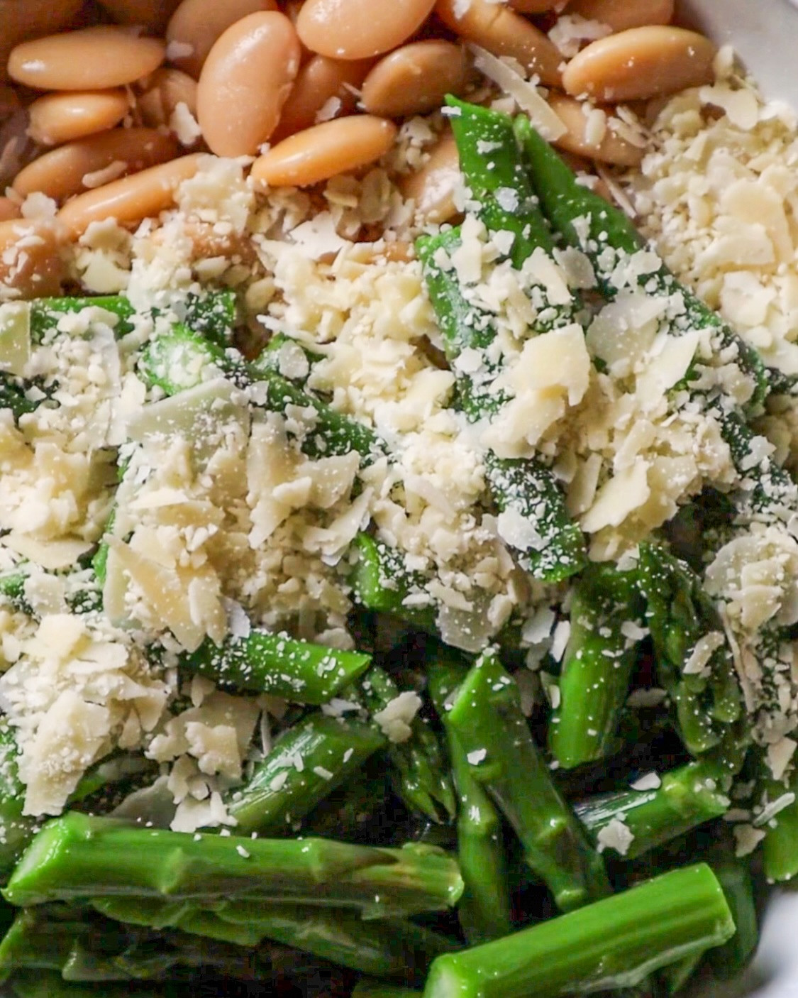 Pesto-Infused Asparagus and Bean Salad Delight