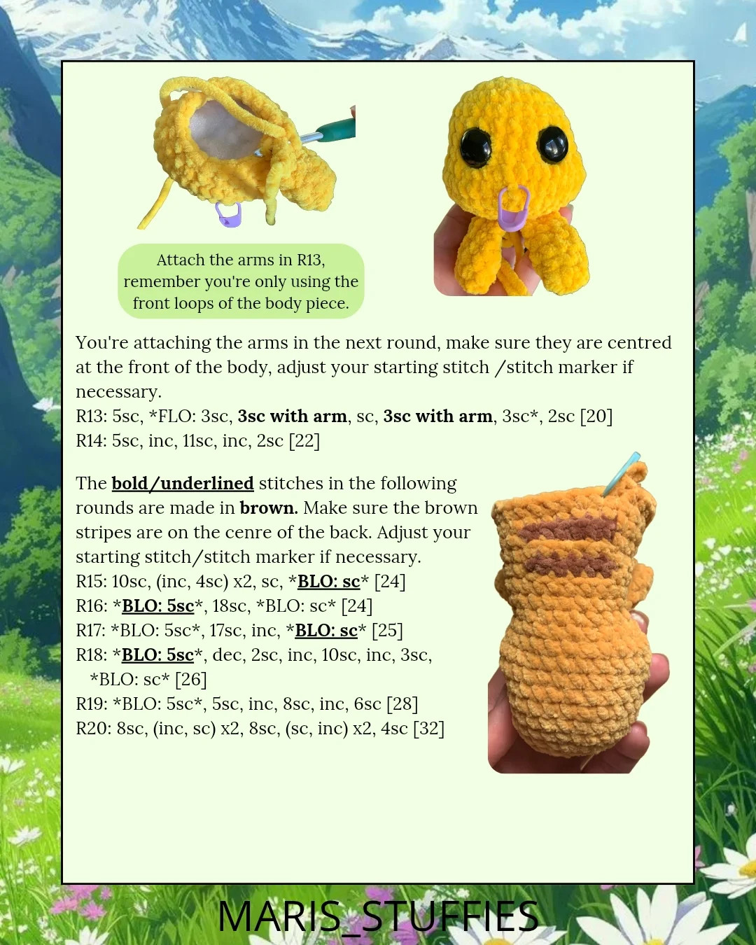 Pikachu Crochet Pattern: A Charming Electric Mouse Plushie