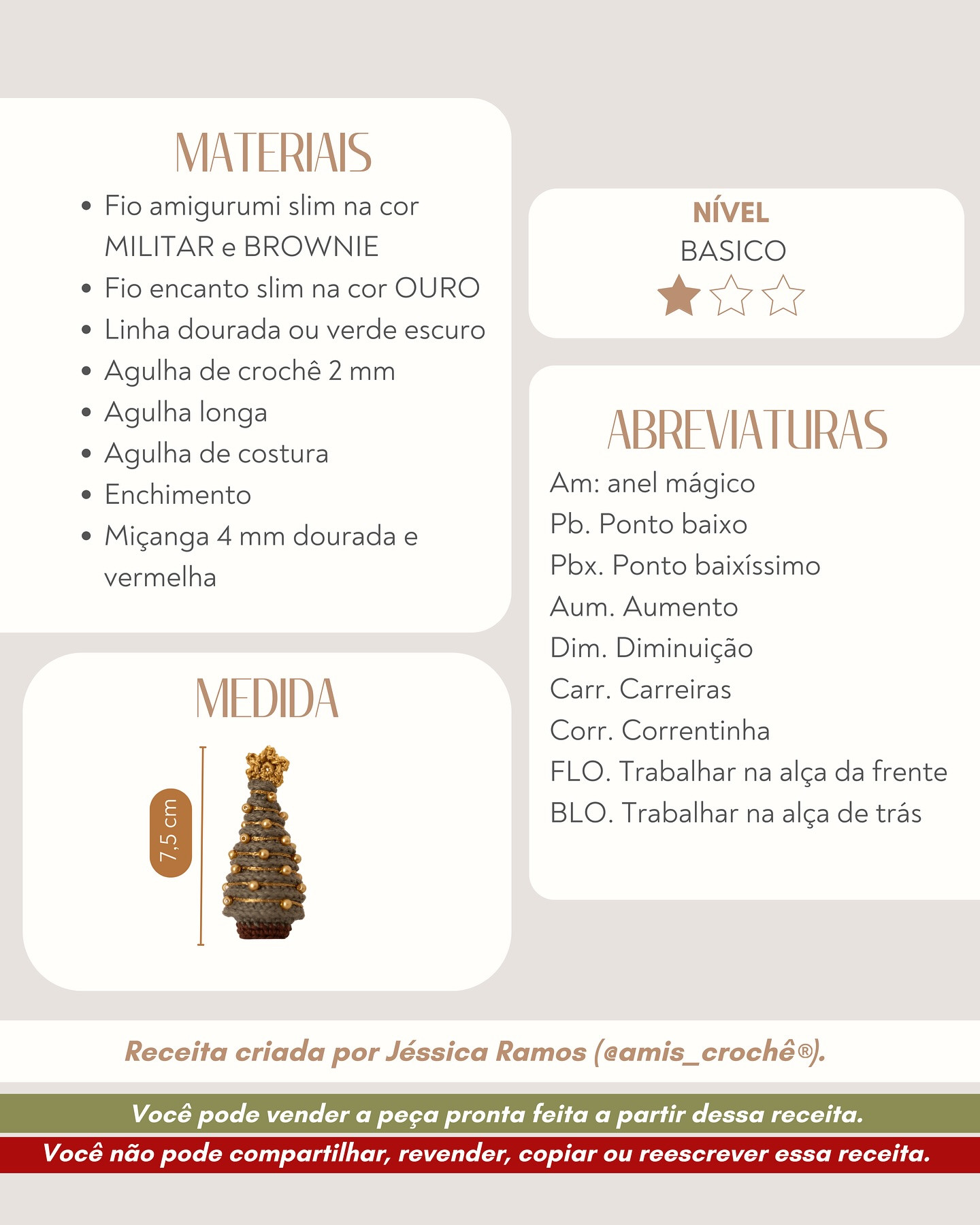 Pinheirinho de Natal em Crochê: Receita Gratuita para Decoração Festiva