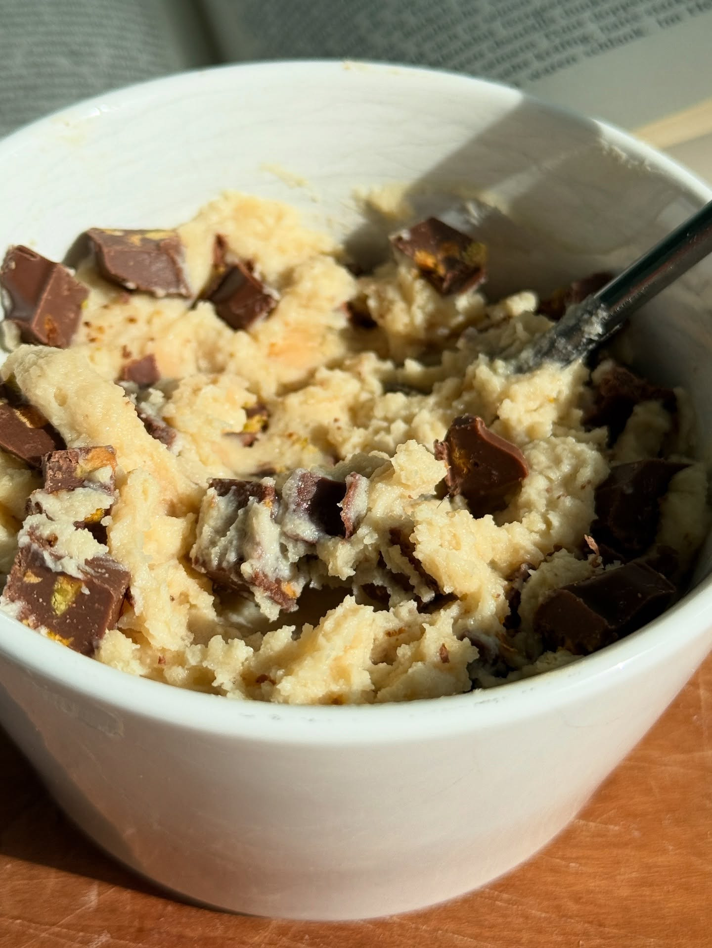 Protein-Packed Vegan Cookie Dough Delight