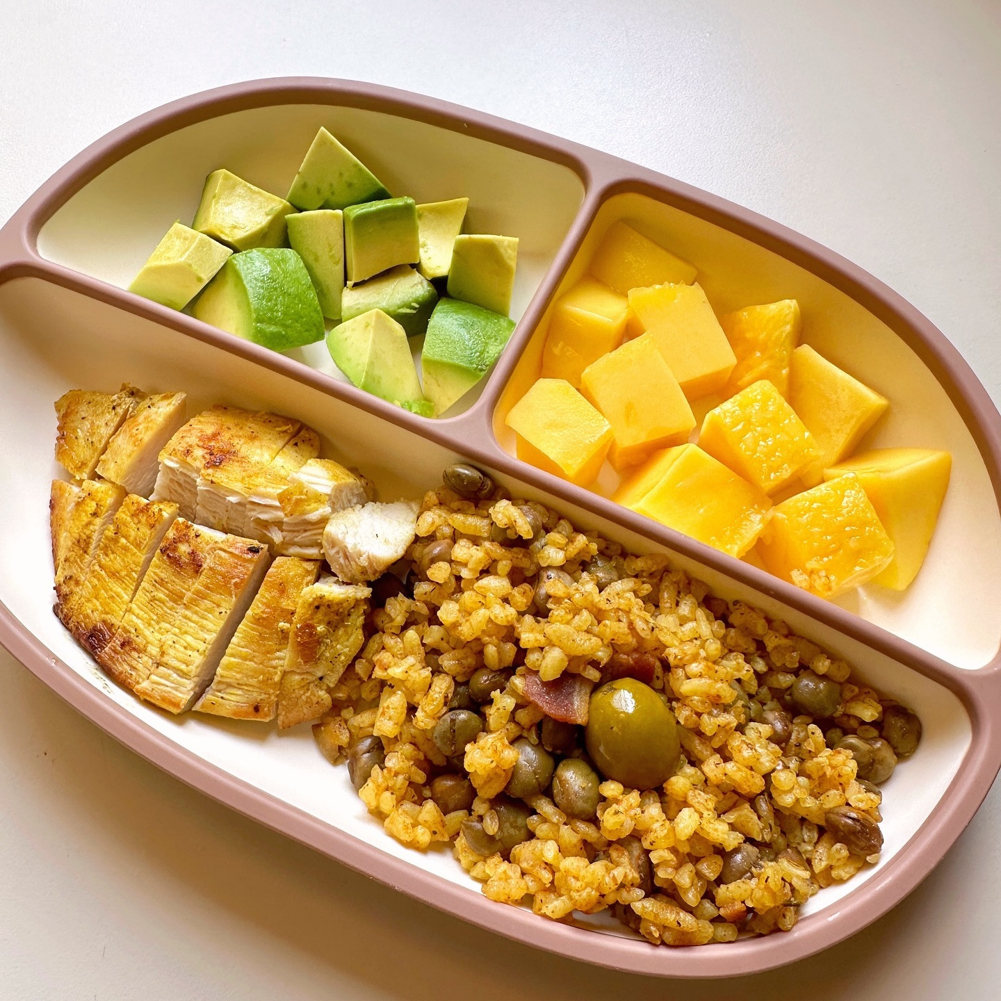 Puerto Rican Rice Delight with Savory Spices