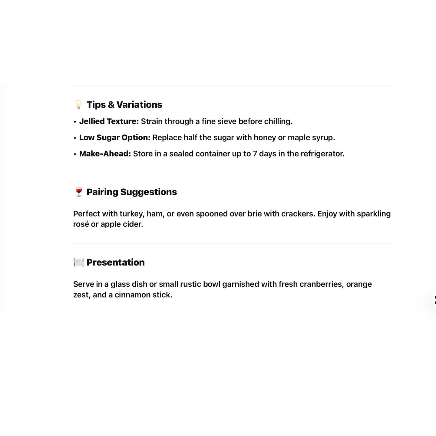 Ruby-Red Homemade Cranberry Delight