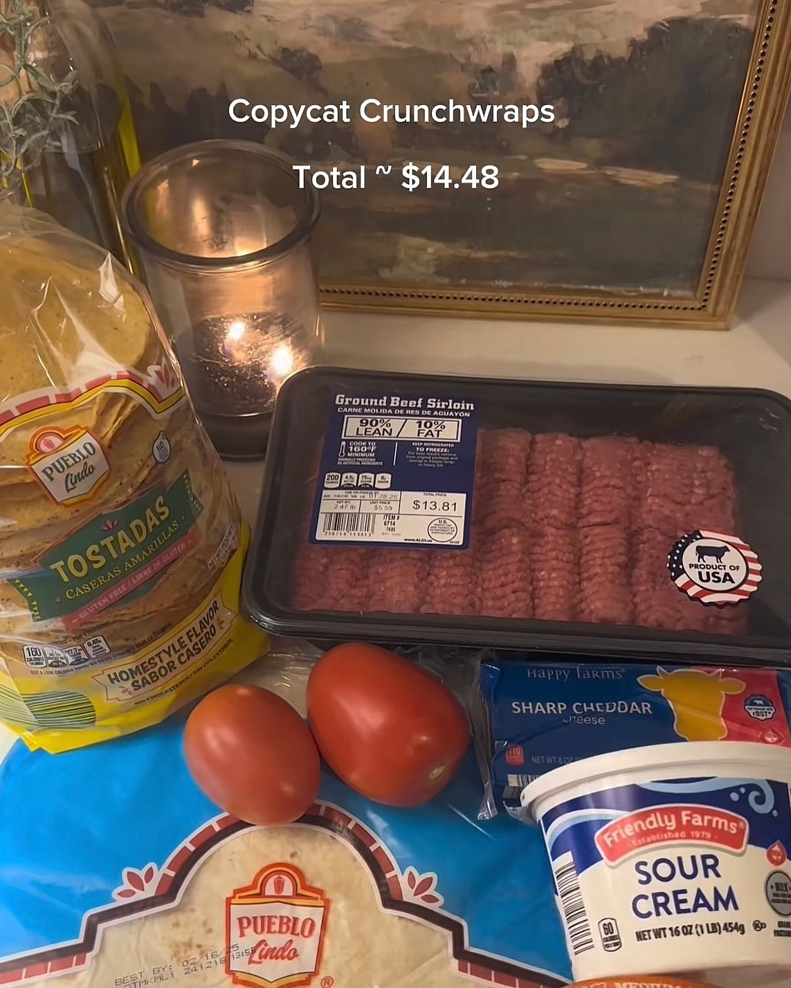 Savory Beef Crunchwrap Fiesta