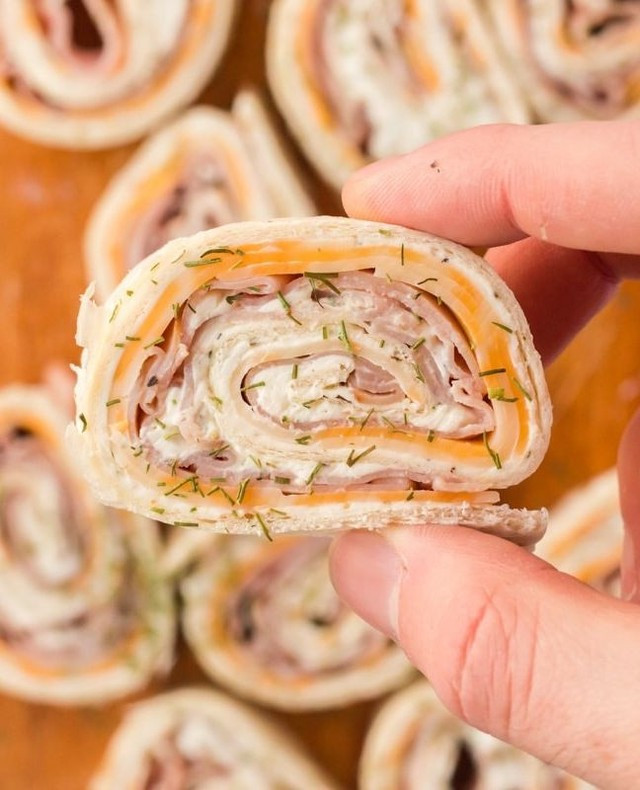 Savory Ham and Cheese Pinwheel Delights