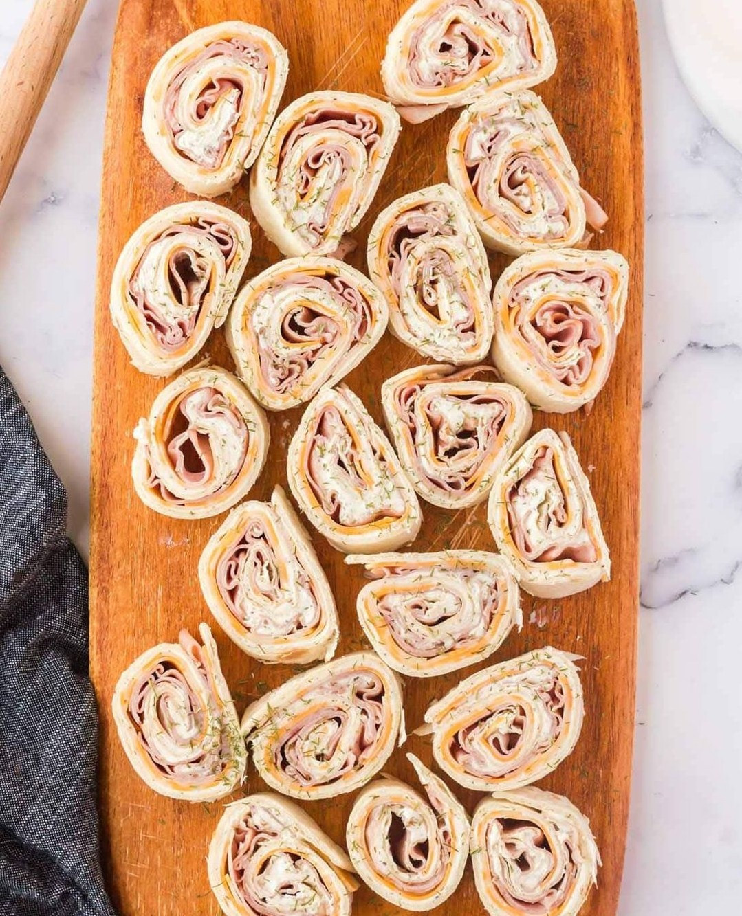 Savory Ham and Cheese Pinwheel Delights