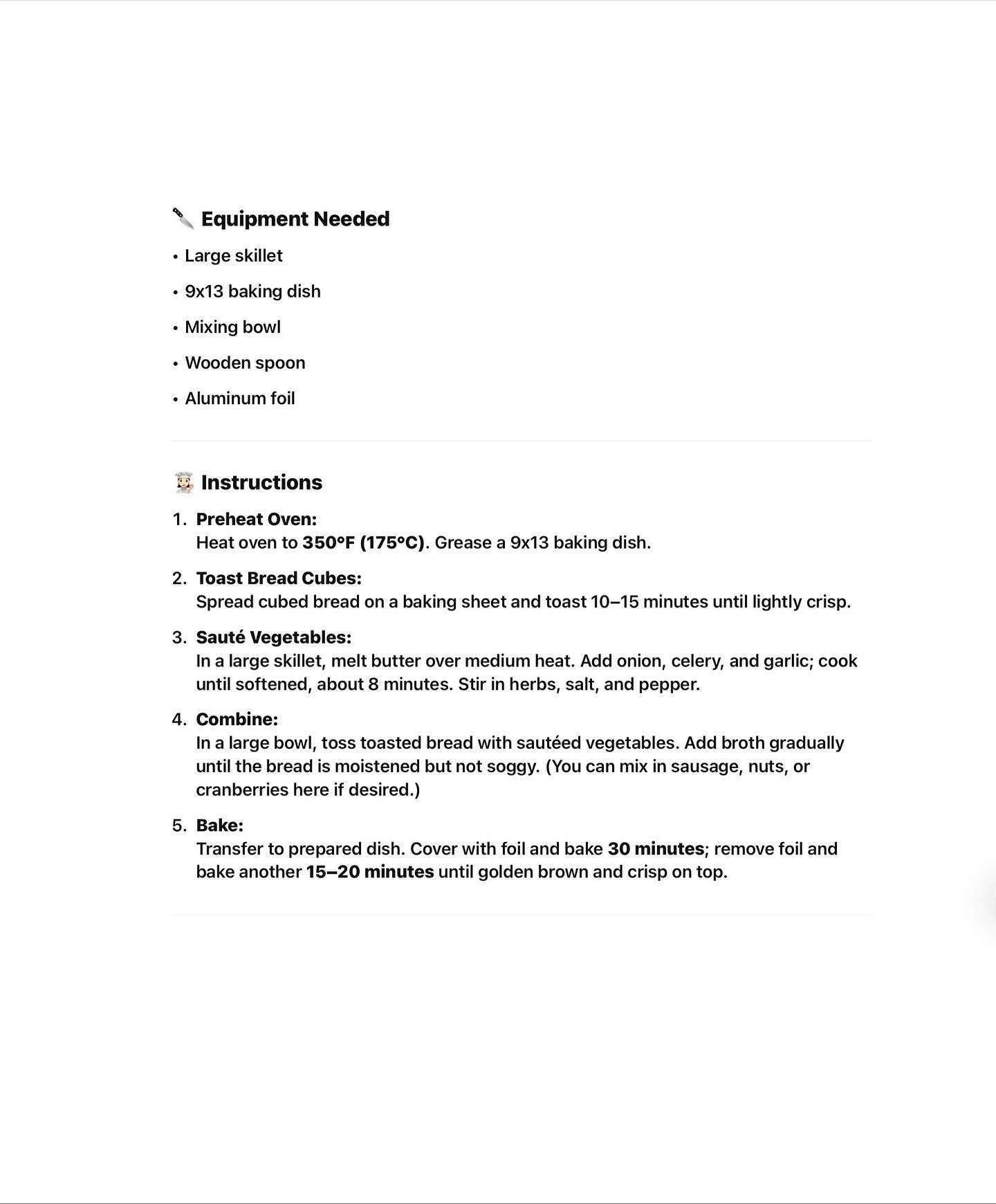 Savory Herb-Infused Thanksgiving Stuffing Delight