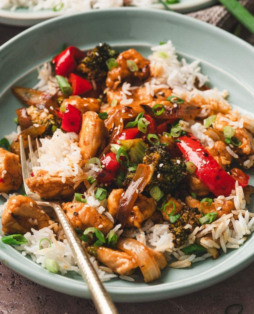 Savory Sesame Chicken Stir Fry Delight
