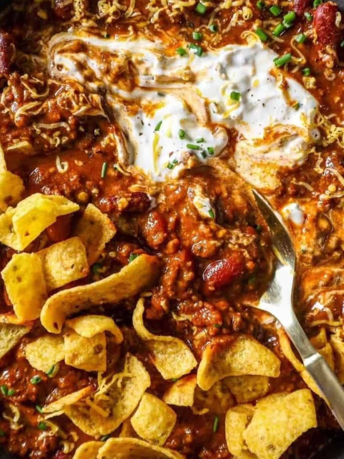 Savory Slow Cooker Chili with Beef and Beans